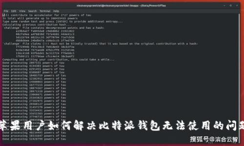 苹果用户如何解决比特派钱包无法使用的问题